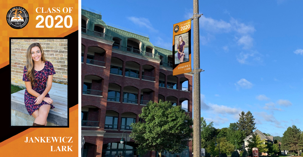 Grad Light Pole Banners