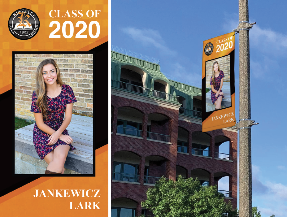 Graduation Light Pole Banners 2020