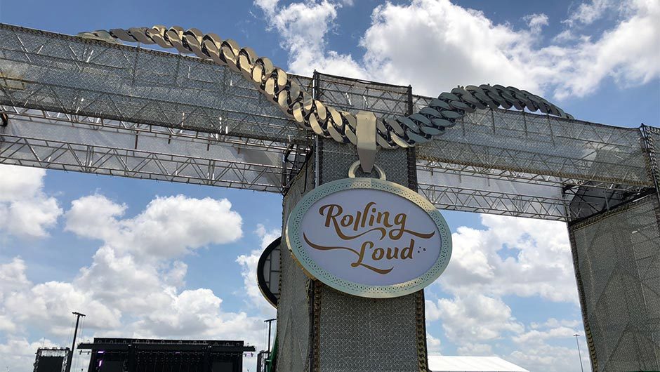 Rolling Loud Music Festival Entrance Chain