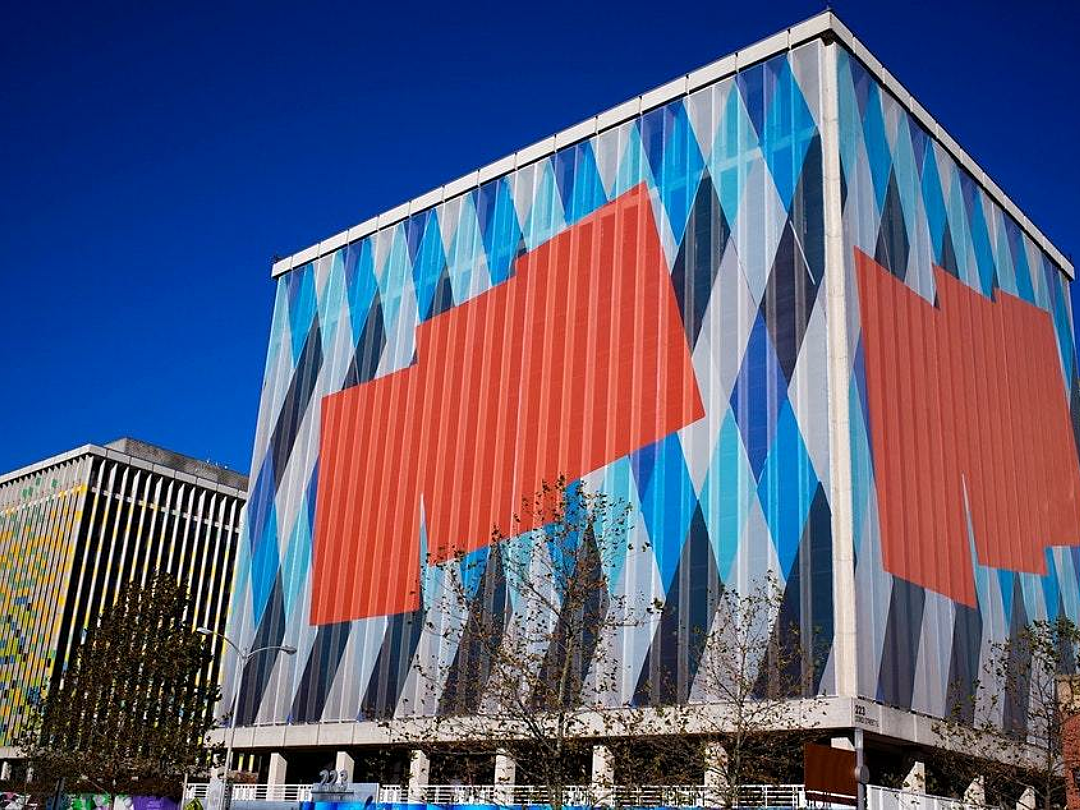 Branded Building Wrap | Large Scale Mesh Wrap