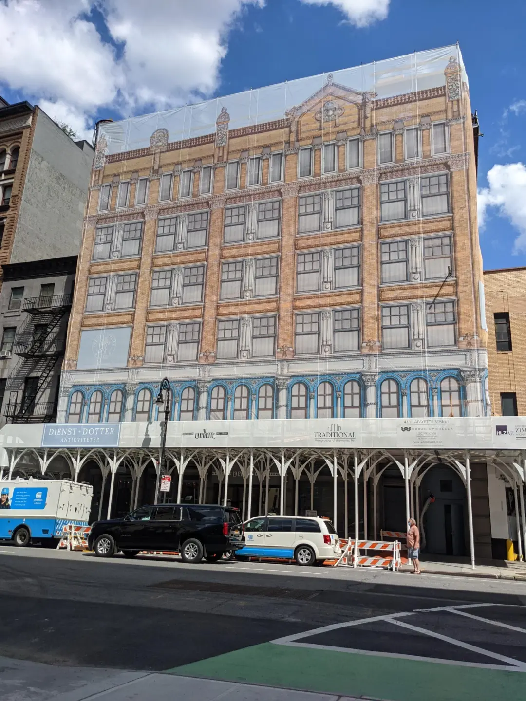 Building Wrap to Conceal Construction | Custom Printed Building Wrap
