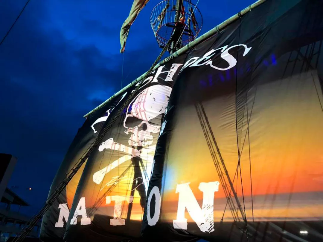 Kenny Chesney "Pirate Nation" Flag