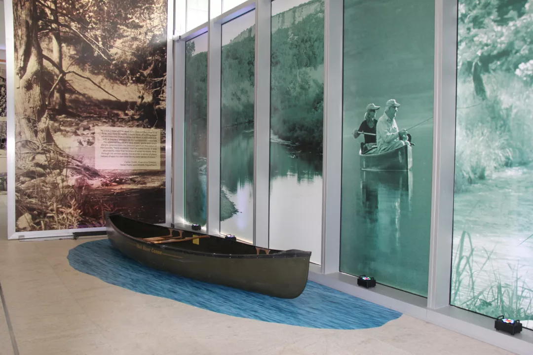 Texas Parks & Wildlife Wall Display