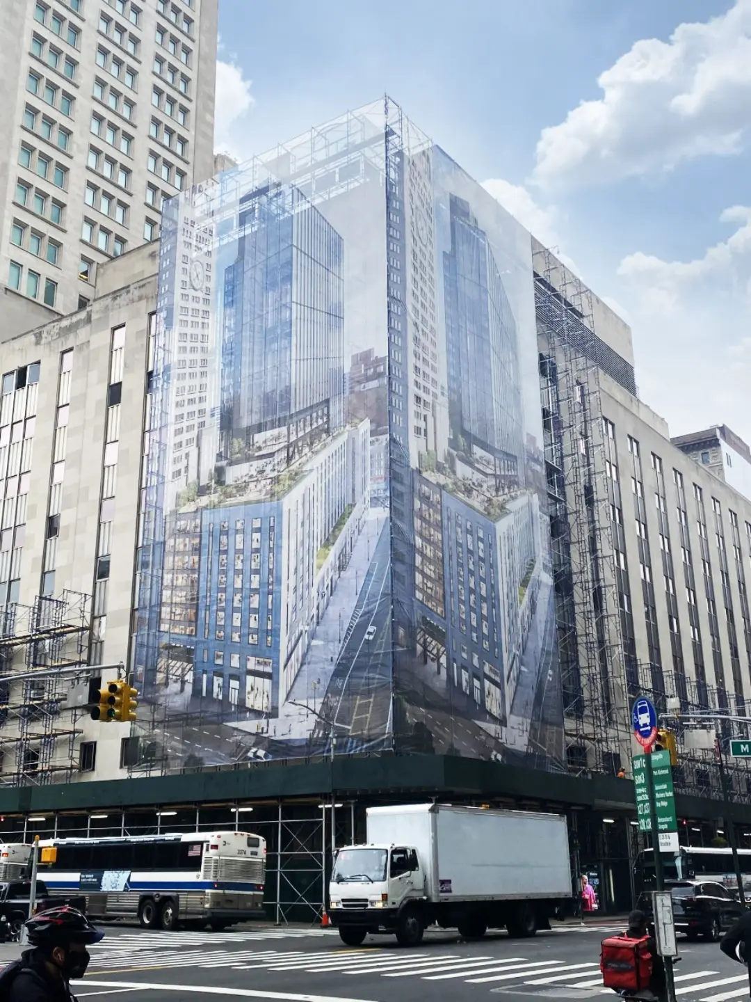 Scaffold Wrap NYC