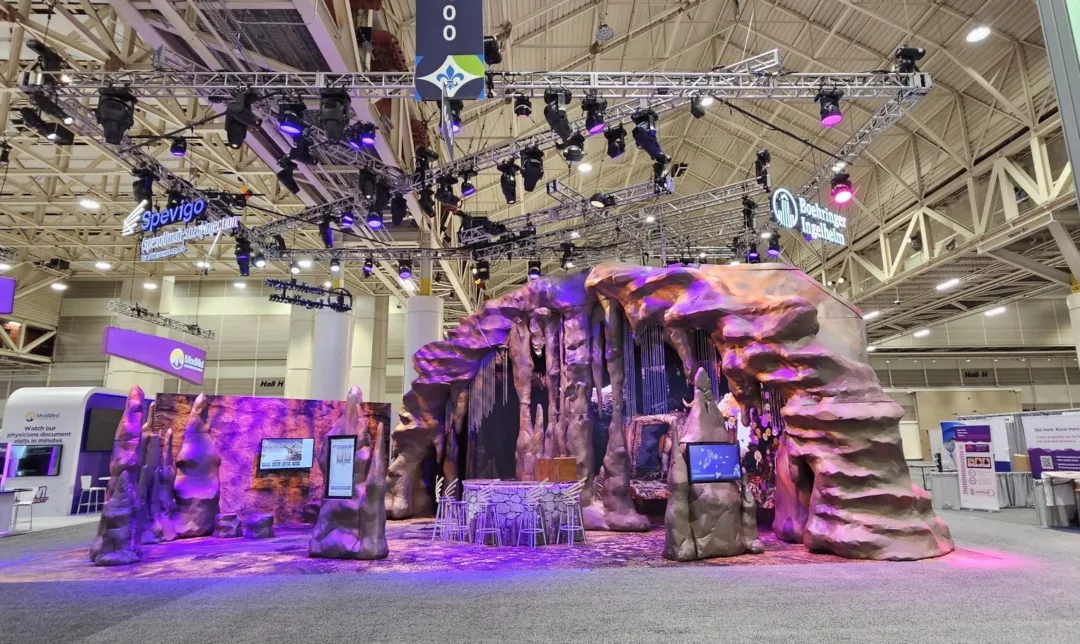 Highly Custom Trade Show Booth | Foam Fabrication