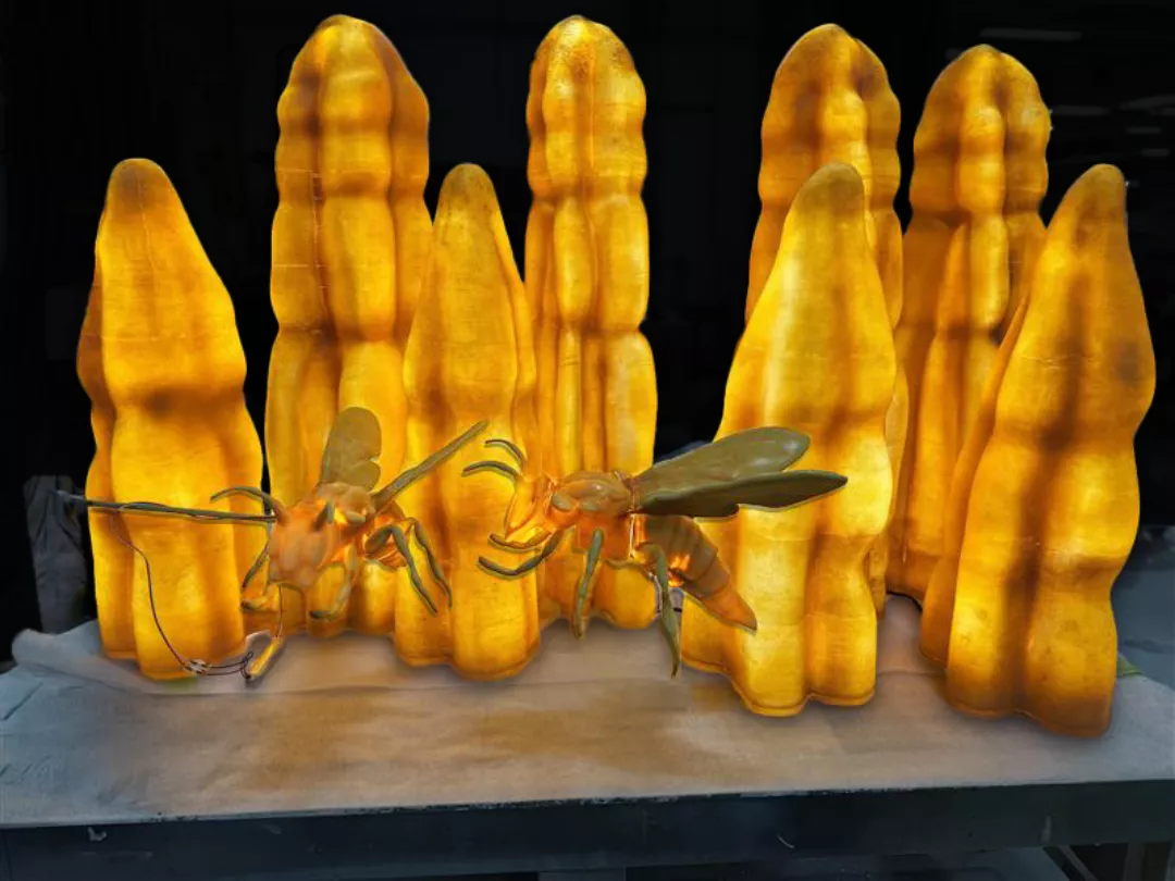 Foam 3D Sculpted Bees | Foam Sculpting