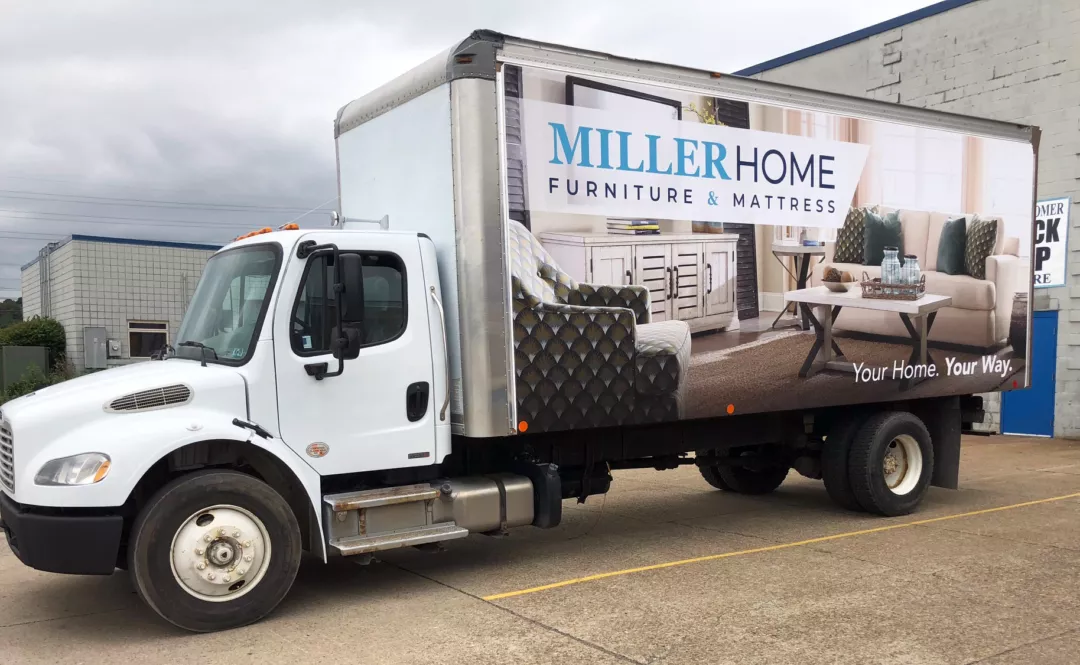 Vinyl Truck Decal | Moving Billboards
