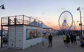 City Fair Mobile Ice Cream Stand | Custom Shipping Container
