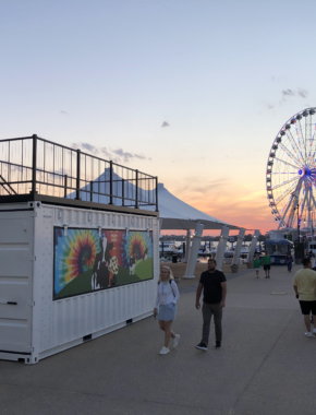 City Fair Mobile Ice Cream Stand | Custom Shipping Container
