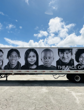 Large Scale Truck Advertisement | Truck Trailer Wrap