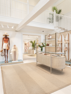 Wood Fabrication Retail Fixturing | Custom Luxury Retail Shop