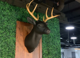 Foam3 D Deer Head Britten Office 2