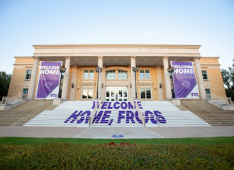 Large Printed Signage and Stairway Decal | Full Campus Branding