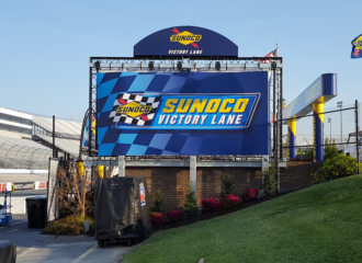 Event Truss with Large Banner | Event Signage
