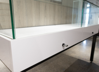 Modern Glass Display Cabinet | Display Table for Retail