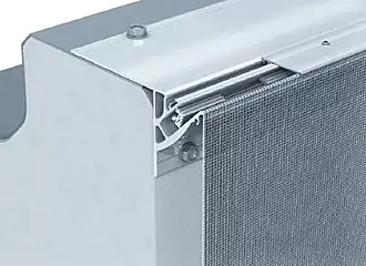 Textile Cladding Fastening Systems Closeup