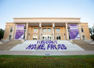 Large Printed Signage and Stairway Decal | Full Campus Branding