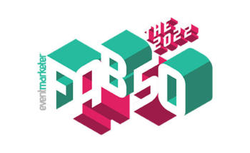Logo for Fab 50 2022 by Eventmarketer