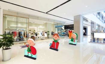 Holiday Retail Cutouts | Retail Display Ideas