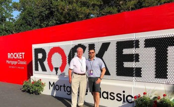 Rocket Mortgage Classic Golf Ball Wall 003 CREDIT UMICHNICK