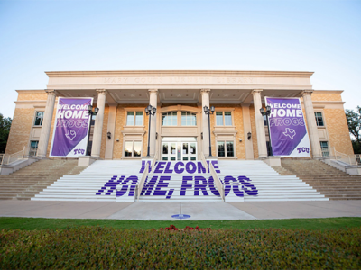 TCU Custom Signage Examples | Various Signs for University