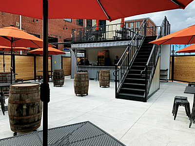 Collage of Various BoxPops | Container Bar and Rooftop Deck