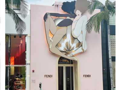 Collage of Custom Storefront Decals | Store Facade