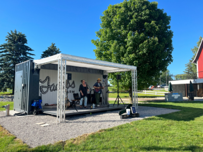 Outdoor Pop-Up Stage | BoxPop and Event Truss