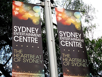 Light Pole Banners and Brackets | City Pole Banners