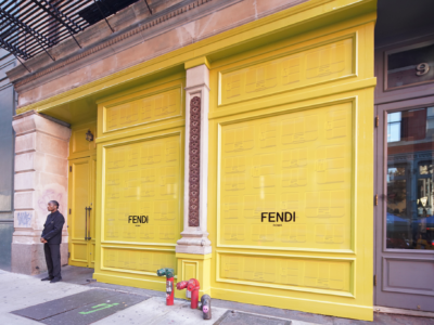 Fendi Retail Pop Up | Custom Pop-up Shop Exterior