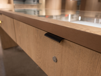 Britten Woodworks Wooden Display Table | Retail Display Fixtures