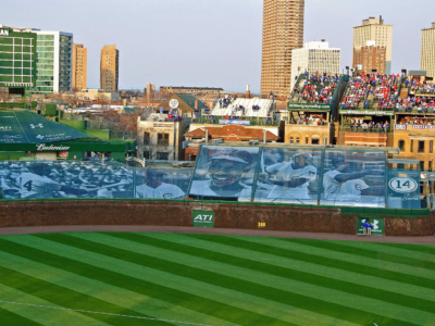 Wrigley Field Ernie Banks Sports Blog