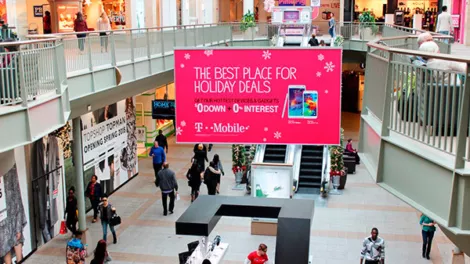 Easy Swap Hanging Banner | Easy Install Holiday Advertisements