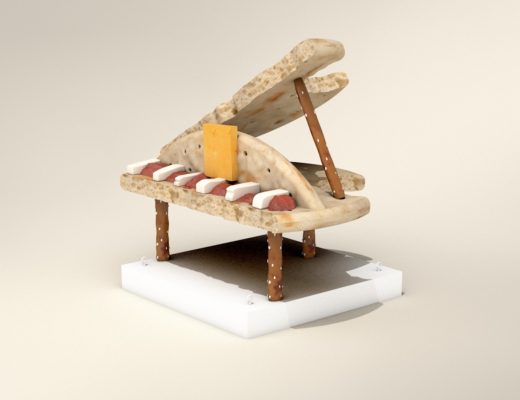 Paino foam lunchables rendering