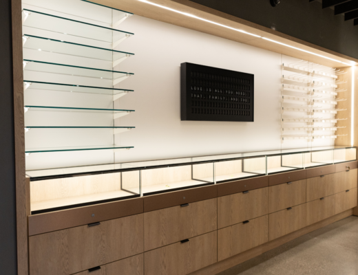 Retail Wall Display | Custom Wooden Product Displays