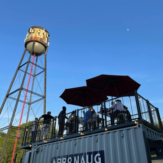 Outdoor Bar with Rooftop Deck | Portable Bar