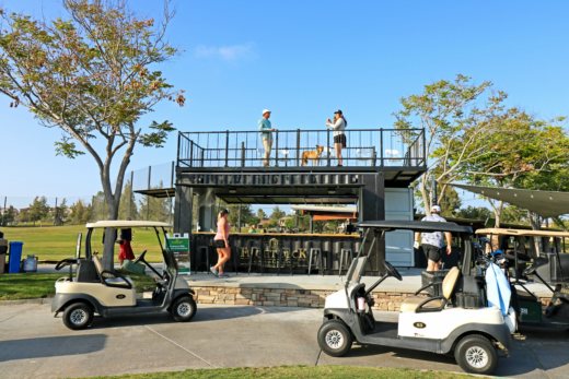 Arrowood Golf Course Pop-Up Food Stand with Rooftop Deck