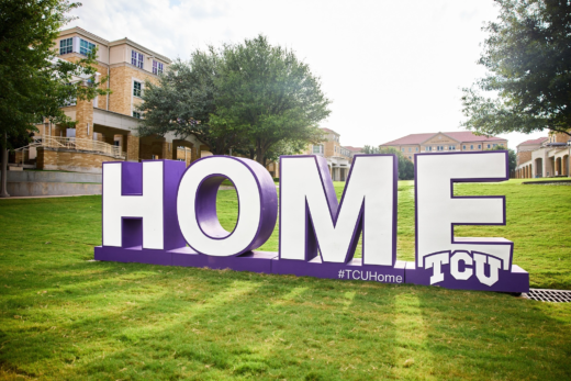 3D Foam Letters | University Selfie Sign