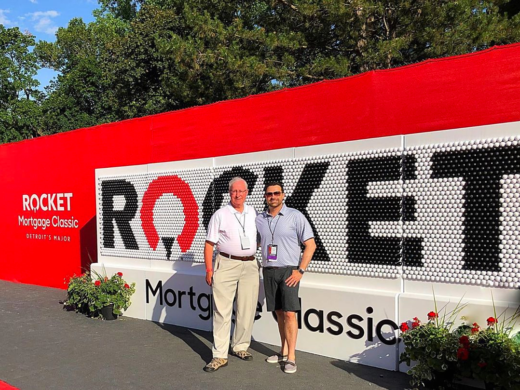 Rocket Mortgage Classic Golf Ball Wall 003 CREDIT UMICHNICK