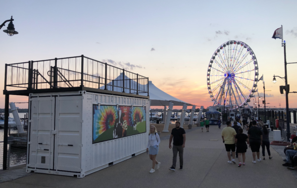City Fair Mobile Ice Cream Stand | Custom Shipping Container