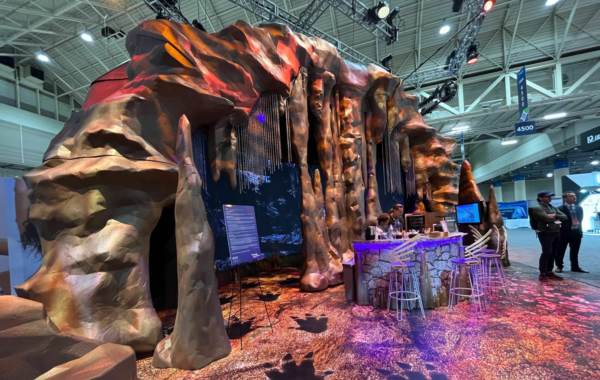 Large Scale Foam Fabrication | Moular Statue for Trade Show