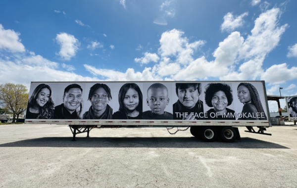 Large Scale Truck Advertisement | Truck Trailer Wrap