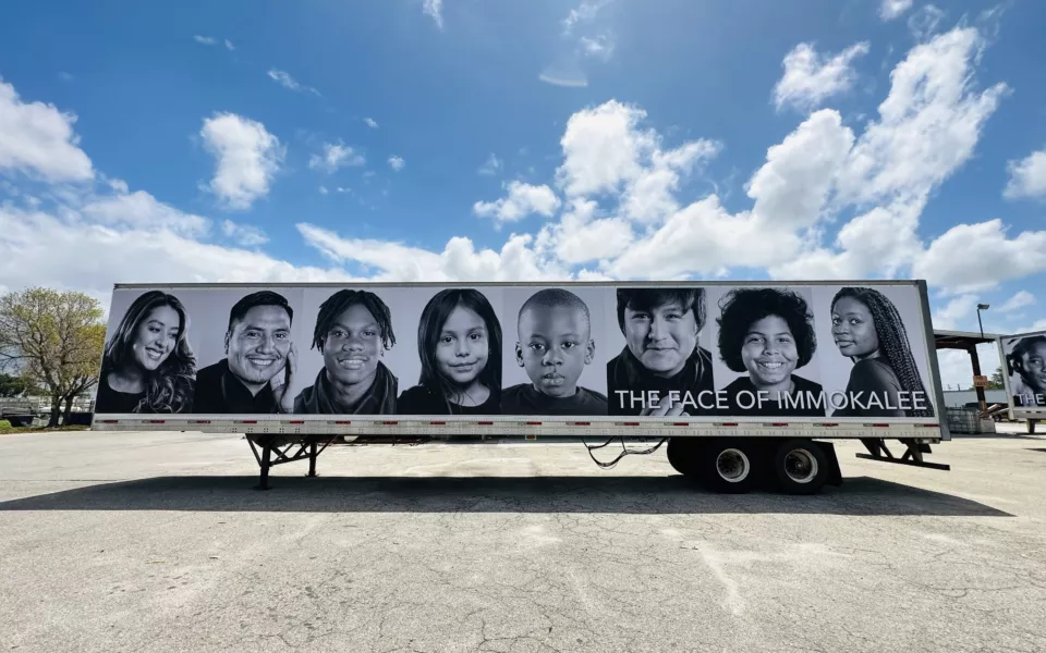 Large Scale Truck Advertisement | Truck Trailer Wrap