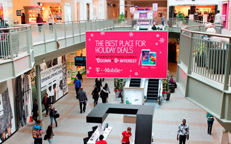 Easy Swap Hanging Banner | Easy Install Holiday Advertisements