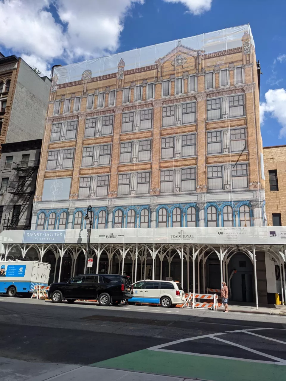 Building Wrap to Conceal Construction | Custom Printed Building Wrap