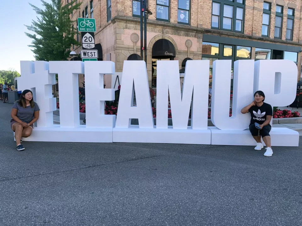 Large Standing Letters | Foam Selfie Sign