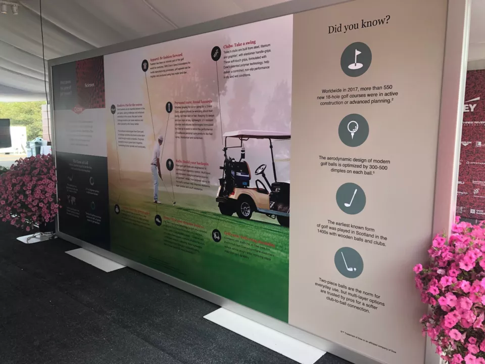 Welcome and Information Banner | Large Freestanding Banners