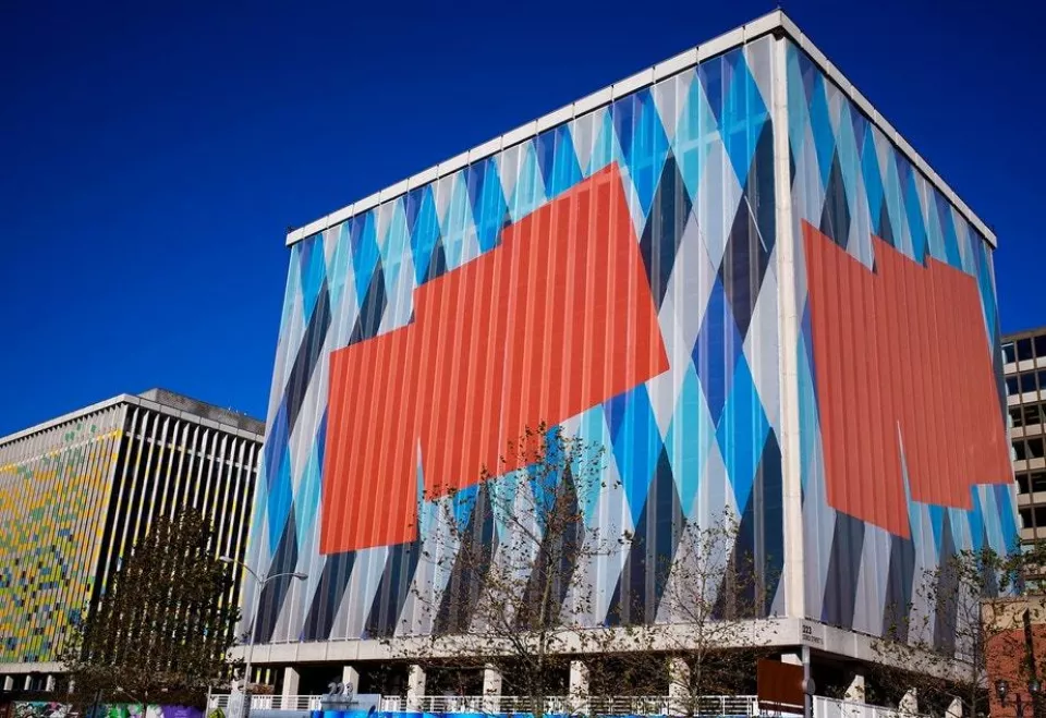 Branded Building Wrap | Large Scale Mesh Wrap