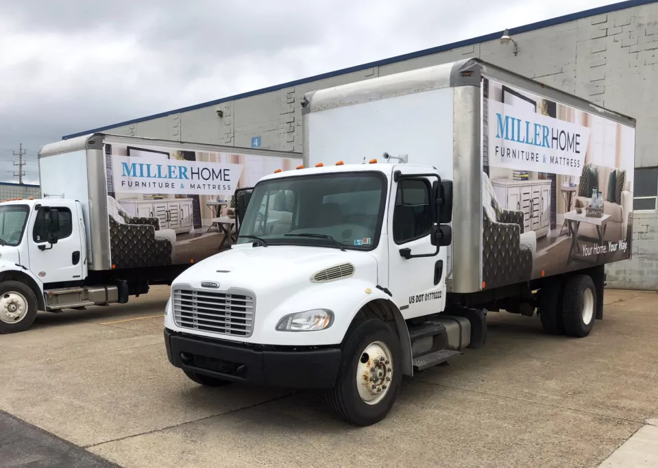 Delivery Truck Advertisements | TruckSkin Truck Wraps