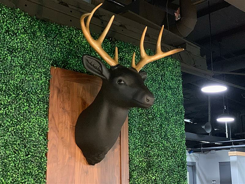 Foam3 D Deer Head Britten Office 2